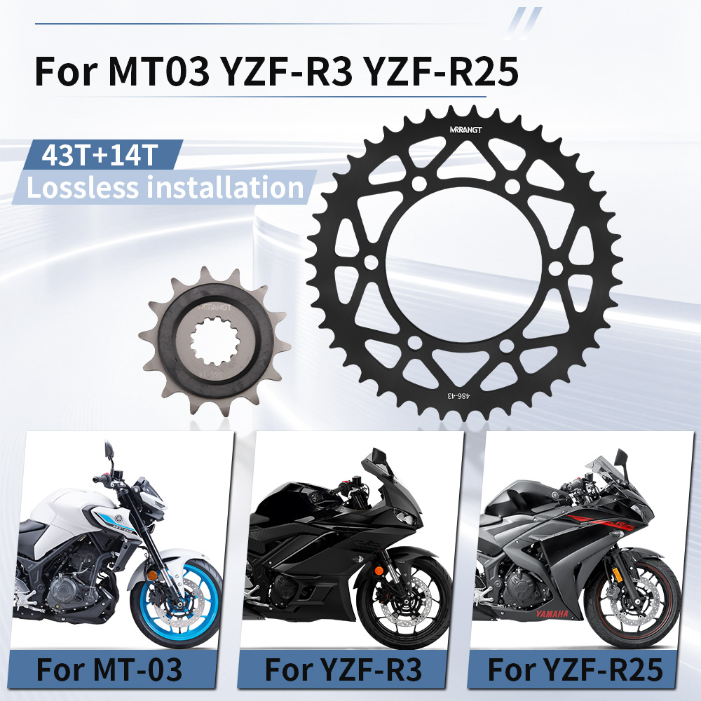MRRANGT Motorcycle 520 Chain D - огляд і ціна Titanium Motorcycle Rear Sprocket 520